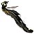 Incensário Dragão Celestial Black Gold 31cm - Bolinhas Cores Sortidas - Imagem 3