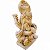 Estátua Lakshmi Deusa da Fortuna 11cm - Bege - Imagem 2