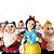 Kit Estátua Branca de Neve e os 7 Anões em Resina - Imagem 2