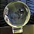 Bola de Cristal Transparente de Mesa P 5cm - Imagem 1