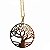 Colar Gargantilha Árvore da Vida 7 Chakras 3cm - Dourado - Imagem 1