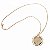Colar Gargantilha Hoponopono 2,5cm - Dourado - Imagem 2
