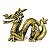 Dragão Chinês Dourado 15cm - Imagem 2
