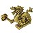 Dragão Chinês Dourado com Esfera 22cm - Imagem 1
