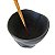Incensário Vaso Mini Caveira Mexicana 6cm - Preto - Imagem 2