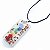 Colar Selenita com Pedras dos 7 Chakras 4cm - Imagem 1