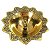 Lamparina Flor de Bronze 5cm - Imagem 2