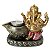 Ganesha da Fortuna e Sucesso Porta Vela 14cm - Imagem 1