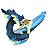 Incensário Canoa Dragão Celestial 32cm - Azul - Imagem 4
