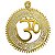 Mantra Om de Parede Meditação e Harmonia 15cm - Cores Sortidas - Imagem 3