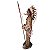 Índio Cacique Norte Americano com Lança e Cachimbo 97cm - Estátua de Luxo Premium - Imagem 4