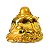 Buda da Fortuna e Prosperidade Dourado 5,5cm - Importado - Imagem 4
