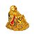 Buda da Fortuna e Prosperidade Dourado 5,5cm - Importado - Imagem 3