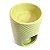 Recho Aromatizador em Cerâmica Listrado 12cm - Amarelo - Imagem 2