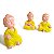 Trio de Budas da Prosperidade 6,5cm - Imagem 3