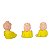 Trio de Budas da Prosperidade 6,5cm - Imagem 7