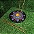 Incensário Redondo 4 Furos Preto 14,5cm - Mandala Indiana - Imagem 4