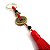 Chaveiro 5 Moedas Feng Shui I Ching 18cm - Imagem 2