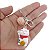 Chaveiro Manekineko Gato da Sorte com Sino 10cm - Sortidos - Imagem 2