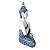 Buda Tailandês Namastê Branco e Azul 27cm - Imagem 3