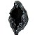 Espelho Negro de Mão Deusa Tríplice Wicca 30cm - Imagem 3