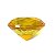 Diamante em Cristal de Vidro 5cm - Amarelo: Riqueza - Imagem 1