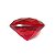 Diamante em Cristal de Vidro 5cm - Vermelho: Amor - Imagem 1