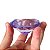 Diamante em Cristal de Vidro 8cm - Lilás: Intuição e Transmutação - Imagem 2