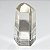 Ponta de Cristal Limpo 3,5cm - Amplificação de Energia - Imagem 1