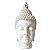Escultura Cabeça de Buda em Marmorite 37cm - Imagem 2