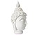 Escultura Cabeça de Buda em Marmorite 37cm - Imagem 4