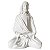Jesus Cristo Meditando em Marmorite 22cm - Imagem 2