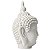 Escultura Cabeça de Buda em Marmorite 15cm - Imagem 4
