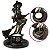 Incensário Porta Vela Bruxa com Caldeirão Bronze 19cm - Imagem 1