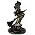 Incensário Porta Vela Bruxa com Caldeirão Bronze 19cm - Imagem 3