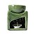 Recho Aromatizador Quadrado Buda da Prosperidade 8cm - Verde - Imagem 3