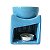 Recho Aromatizador Quadrado Buda da Prosperidade 8cm - Azul Claro - Imagem 3