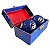 Bolas da Saúde Chinesas Baoding Terapêutica Anti-Stress 4,5cm - Azul Yin Yang - Imagem 3