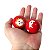 Bolas da Saúde Chinesas Baoding Terapêutica Anti-Stress 4,5cm - Vermelho Sol e Lua - Imagem 4