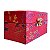 Bolas da Saúde Chinesas Baoding Terapêutica Anti-Stress 4,5cm - Vermelho Sol e Lua - Imagem 5