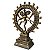 Deus Shiva Nataraja no Círculo de Fogo Dourado em Marmorite 18cm - Imagem 2