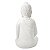 Buda Meditando da Prosperidade em Porcelana Iluminado 19cm - Imagem 5
