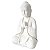 Buda Namastê da Prosperidade em Porcelana Iluminado 19cm - Imagem 3