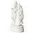 Deuses Krishna e Radha em Marmorite 13cm - Casal Divino - Imagem 3