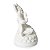 Deuses Krishna e Radha Sentados em Marmorite 10cm - Casal Divino - Imagem 4