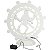 Deus Shiva Nataraja no Círculo de Fogo em Marmorite Iluminado com LED 53cm - Imagem 6