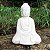 Buda da Sabedoria em Marmorite 12cm - Mudra Dhyana - Imagem 1