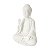 Buda da Coragem em Marmorite 12cm - Mudra Abhaya - Imagem 3