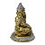Estátua Ganesha Sentado 11cm - Dourado - Imagem 3