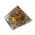 Orgonite Pirâmide da Prosperidade e Sucesso 4,5cm - Olho de Tigre e Pirita - Imagem 1